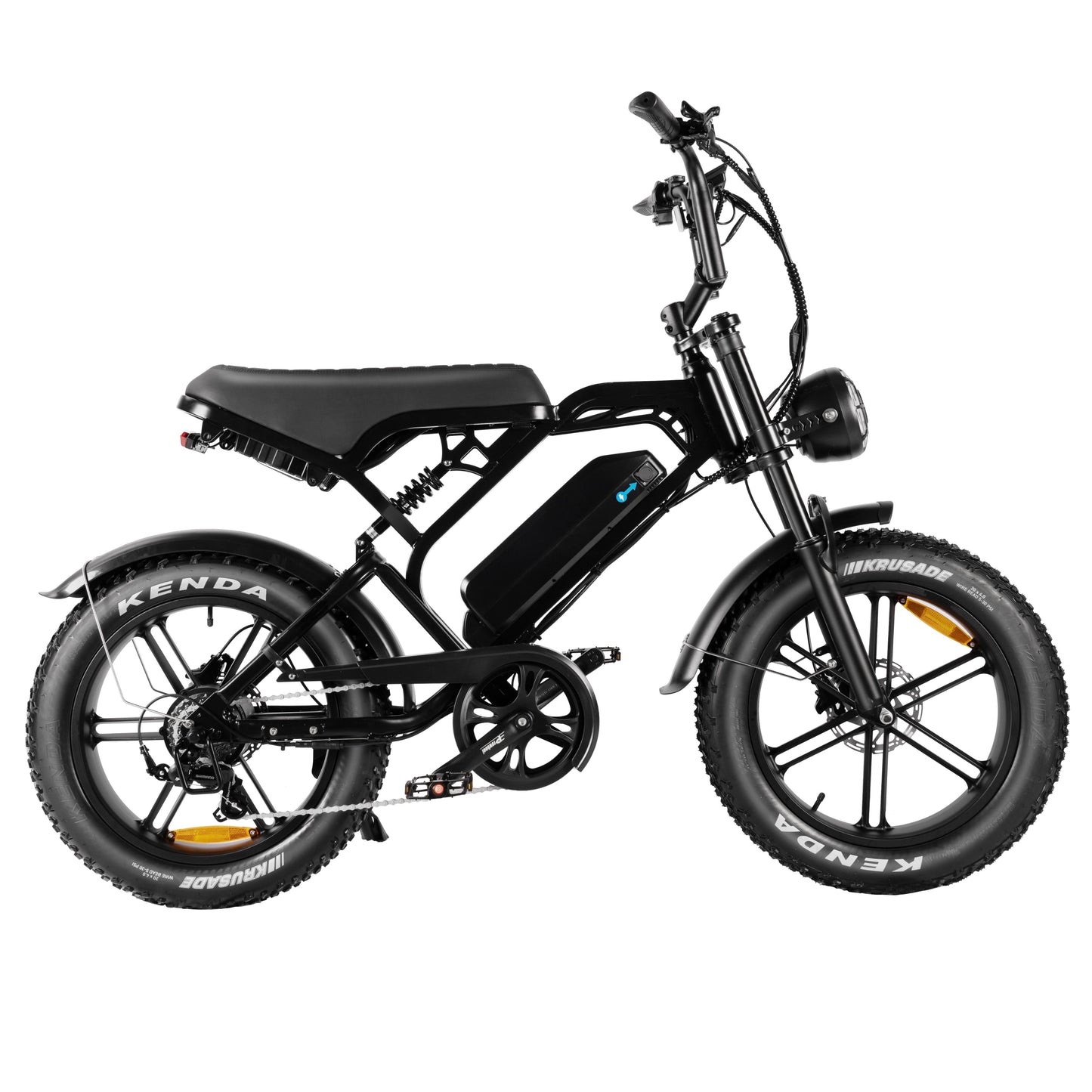 1000W Adult 24" Off-Road Electric Fat Tire Bike